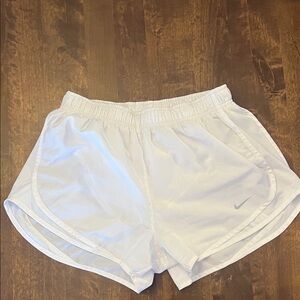 Nike Women's Light Gray Athletic Shorts